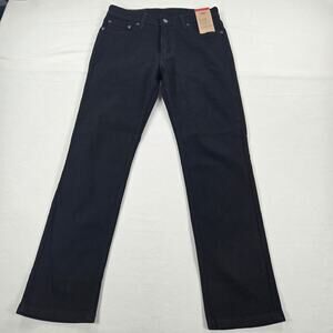 NWT Levi's 511 Slim Fit Advanced Stretched Black Denim Jeans Men's Size 30